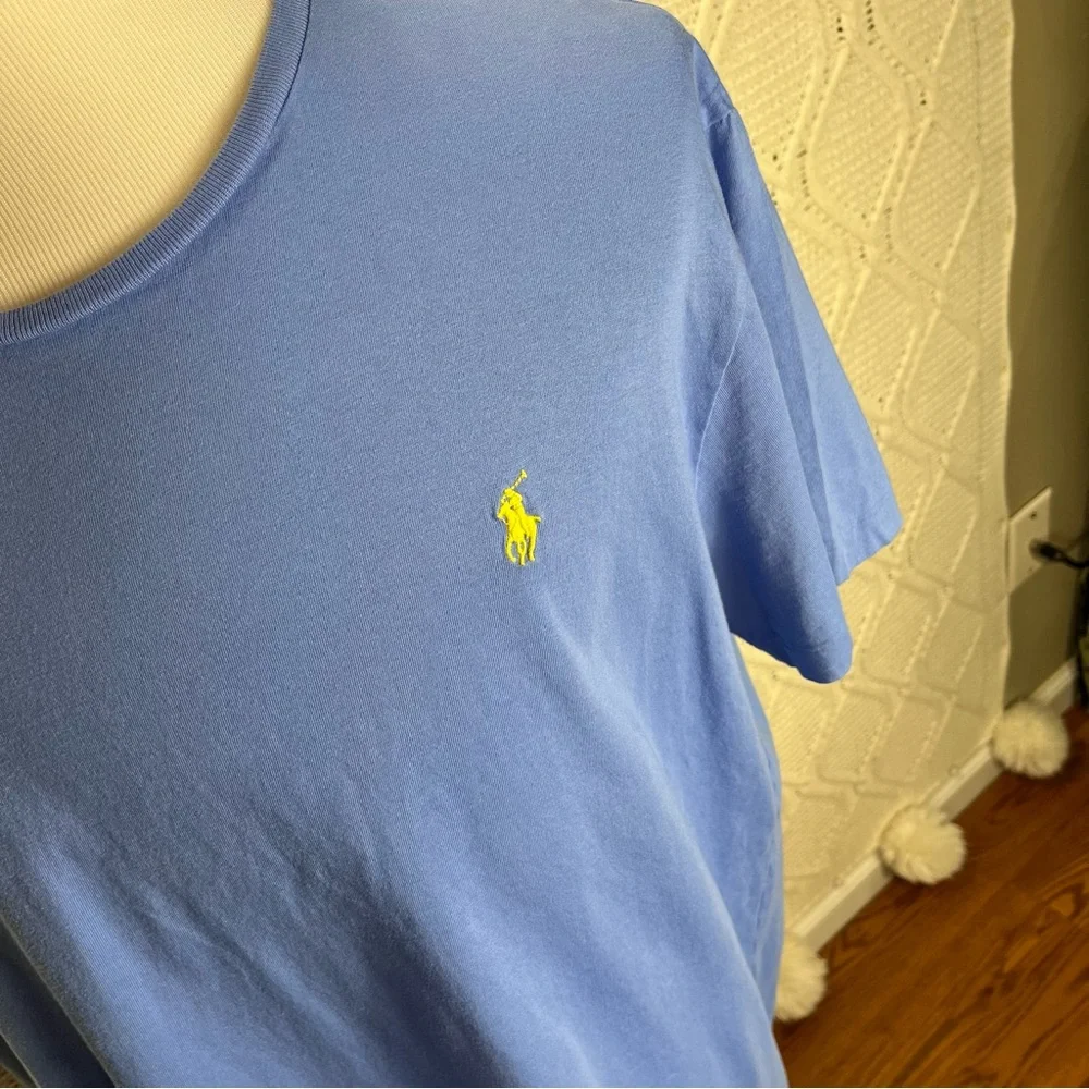 POLO RALPH LAUREN | Short Sleeve Basic T-Shirt‎ Blue XL
